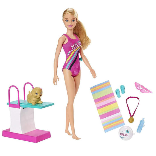 Barbie Traumvilla Abenteuer Schwimmerin Puppe