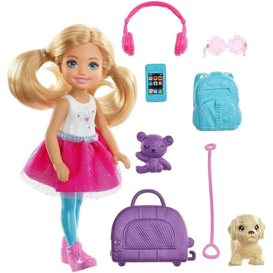 Barbie Travel Chelsea mit Zubehör