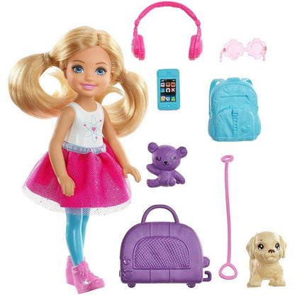 Barbie Travel Chelsea mit Zubehör