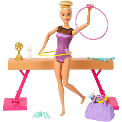 Barbie Turn-Spielset mit Puppe