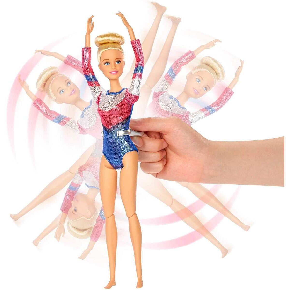 Barbie Turn-Spielset mit Puppe