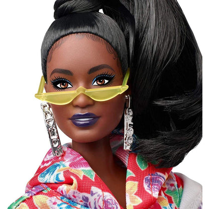Barbie voll bewegliche kurvige Barbie Modepuppe, brünett