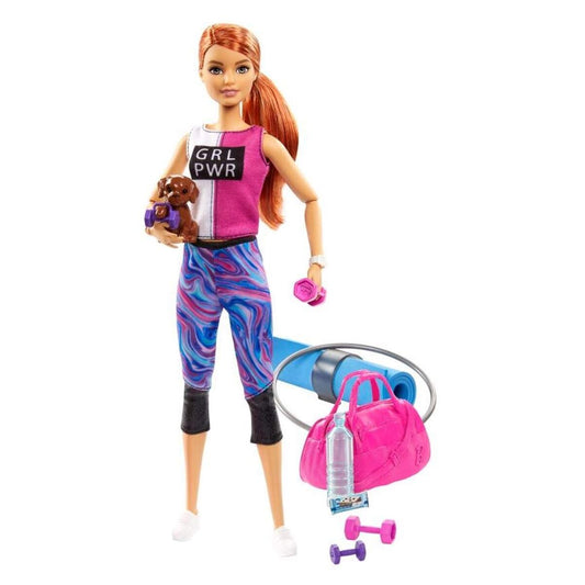 Barbie Wellness Fitness Puppe und Spielset