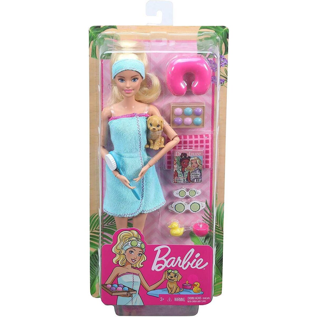 Barbie Wellness Spa Puppe und Spielset