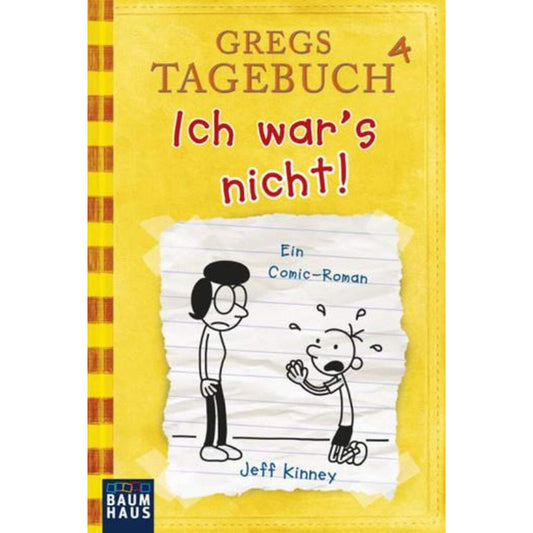 Baumhaus Verlag Gregs Tagebuch 4 Ich war's nicht!