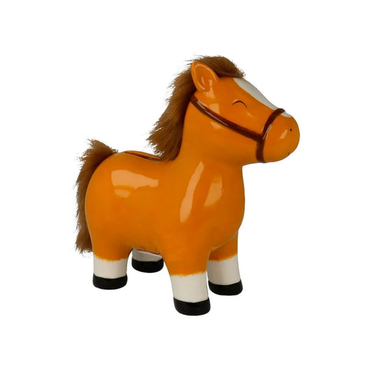 bb Klostermann Spardose braunes Pferd