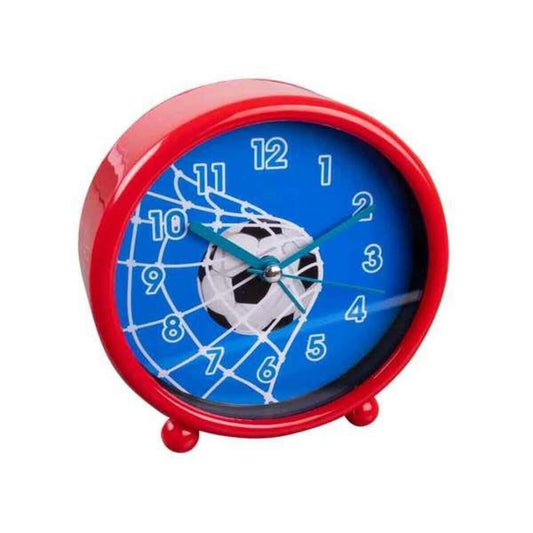 bb Klostermann Wecker Fußball, rot/blau