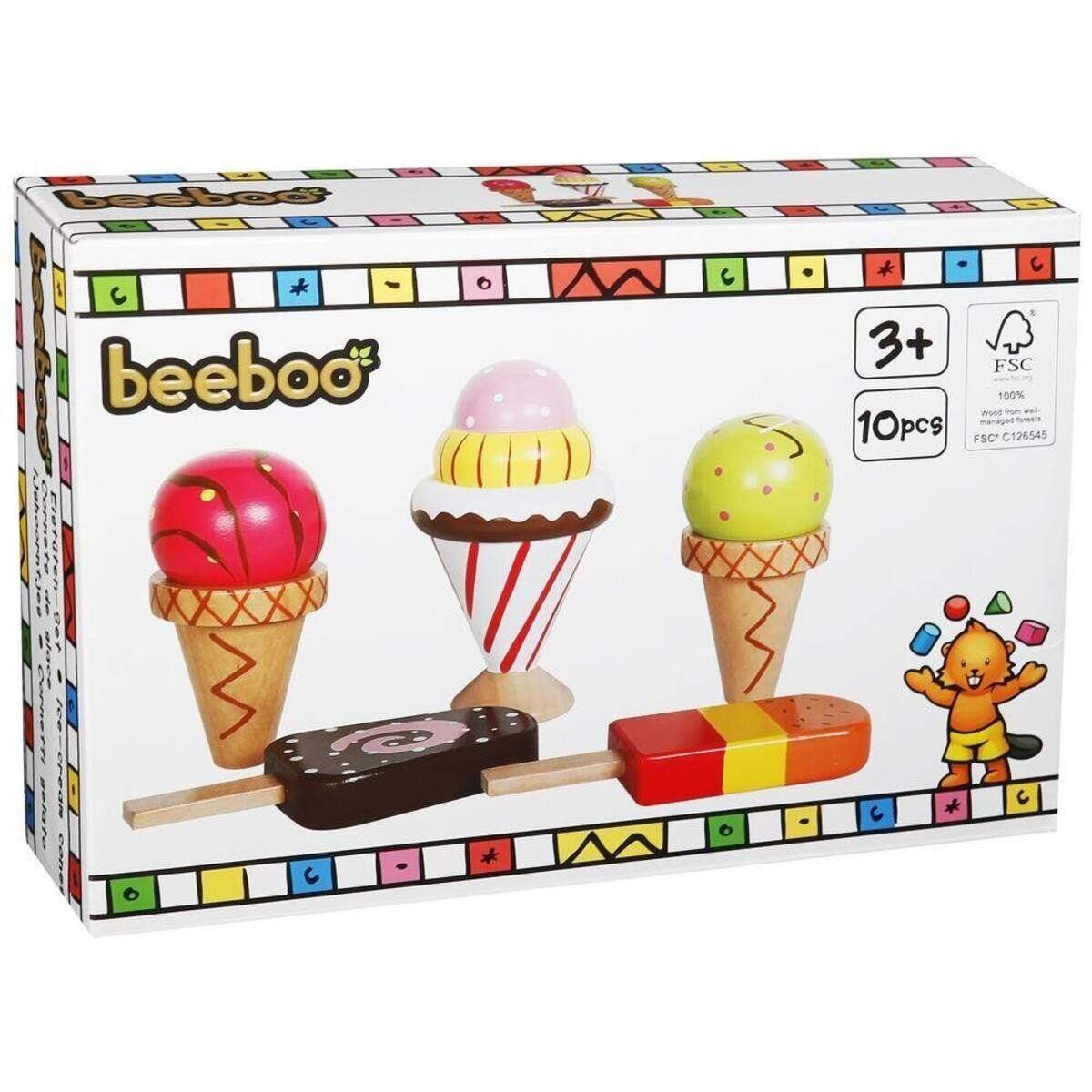 beeboo Eistüten-Set, 5-teilig