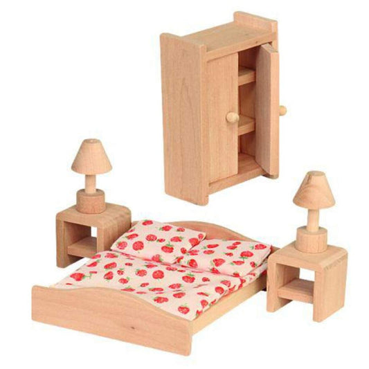Beluga Schlafzimmer Puppenhausmöbel 6-teilig