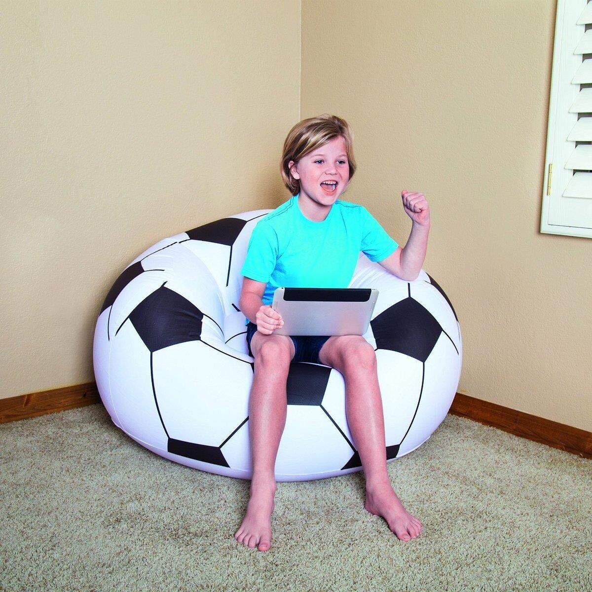 Bestway Fußballsessel, ca. 114 x 112 x 71 cm