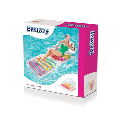 Bestway Schwimmsitz / -Liege High Fashion, 201 x 89 cm