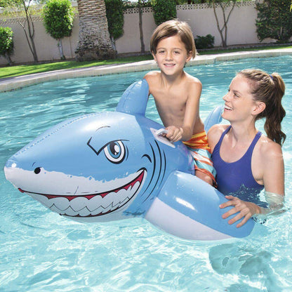 Bestway Schwimmtier "Weißer Hai" ab 3 Jahren 183 x 102 cm