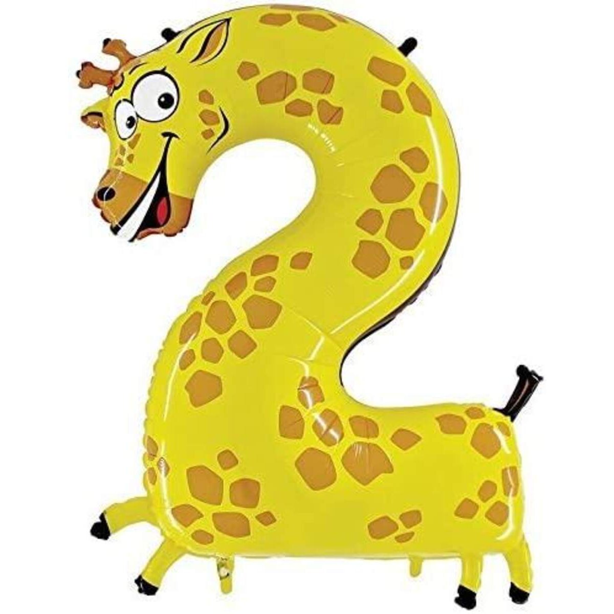 Betallic Folienballon Giraffe Nummer 2
