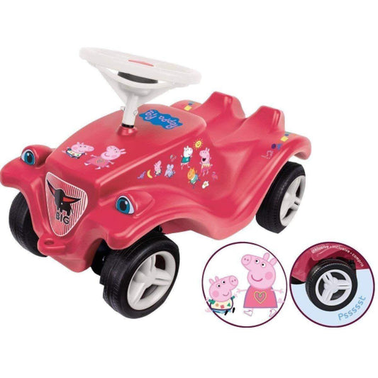 BIG Peppa Wutz Bobby Car mit Fulda Flüsterreifen