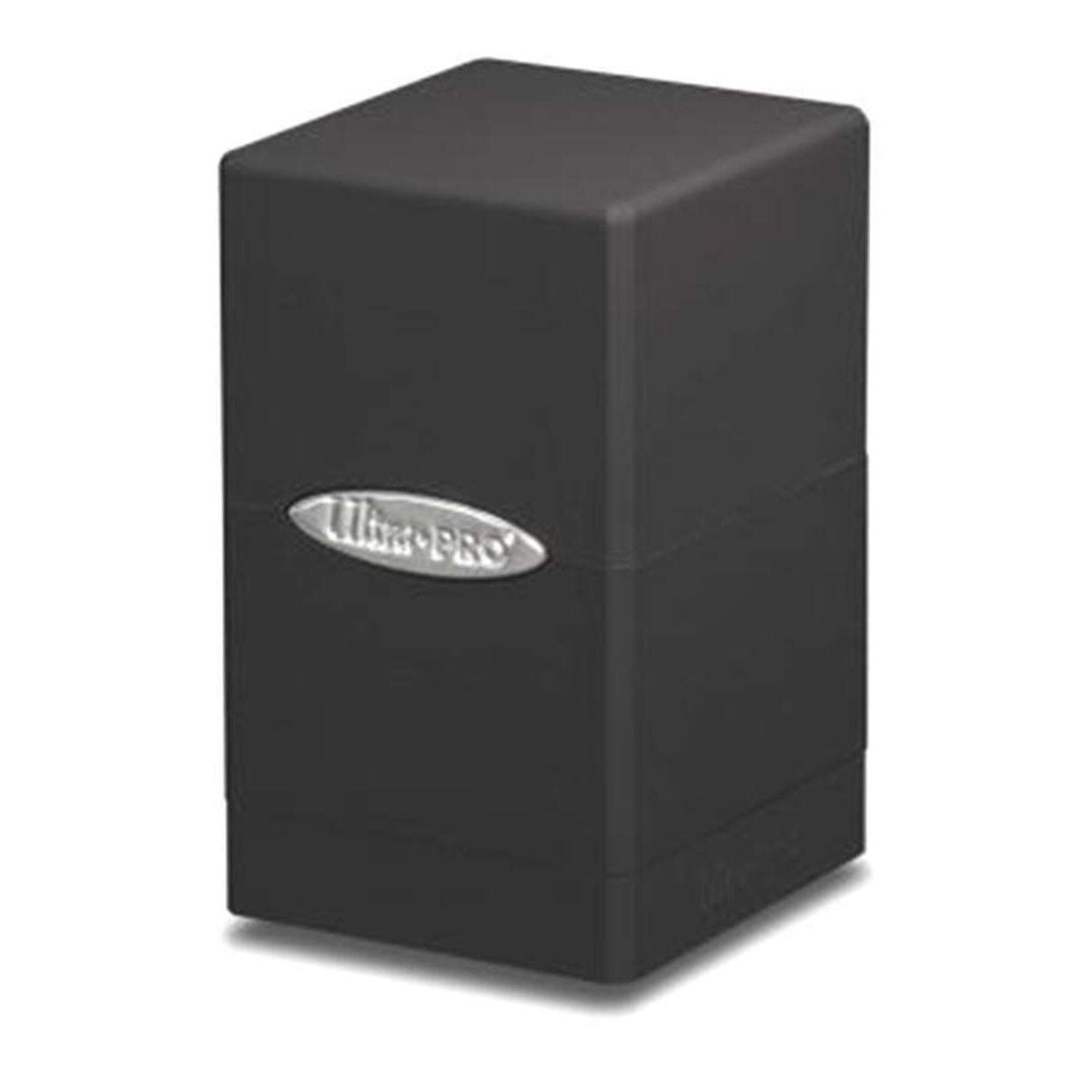 Black Satin Tower Deck Box