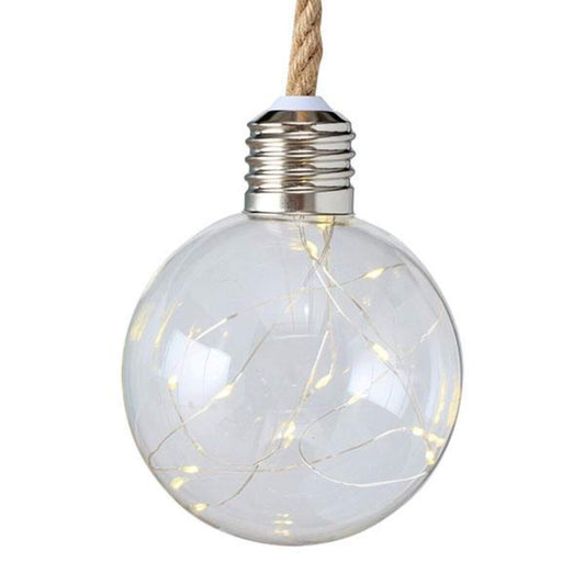 Boltze Dekoanhänger Blinker weiß, 12 cm