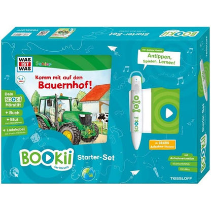 BOOKii® Starter-Set WAS IST WAS Junior - Komm mit auf den Bauernhof!