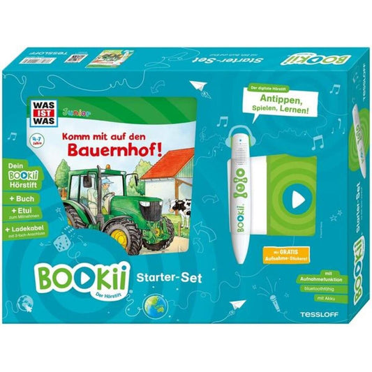BOOKii® Starter-Set WAS IST WAS Junior - Komm mit auf den Bauernhof!