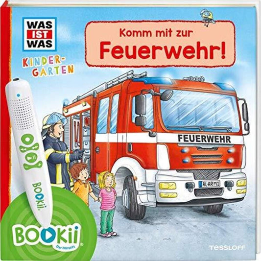 BOOKii® WAS IST WAS - Kindergarten: Unterwegs mit der Feuerwehr