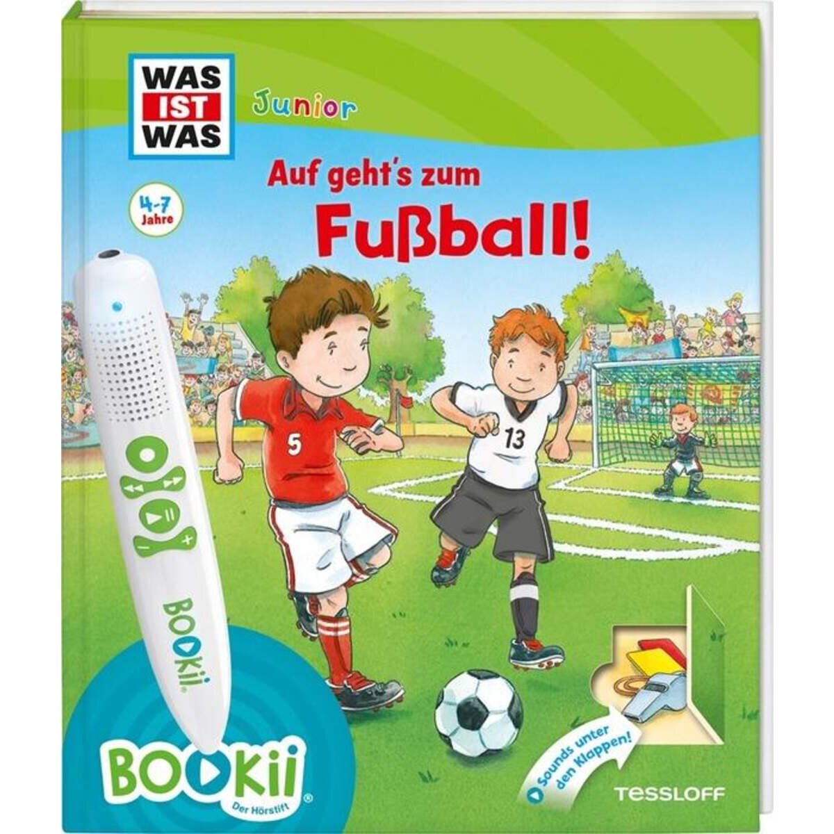 BOOKii® WAS IST WAS Junior - Auf geht´s zum Fußball!