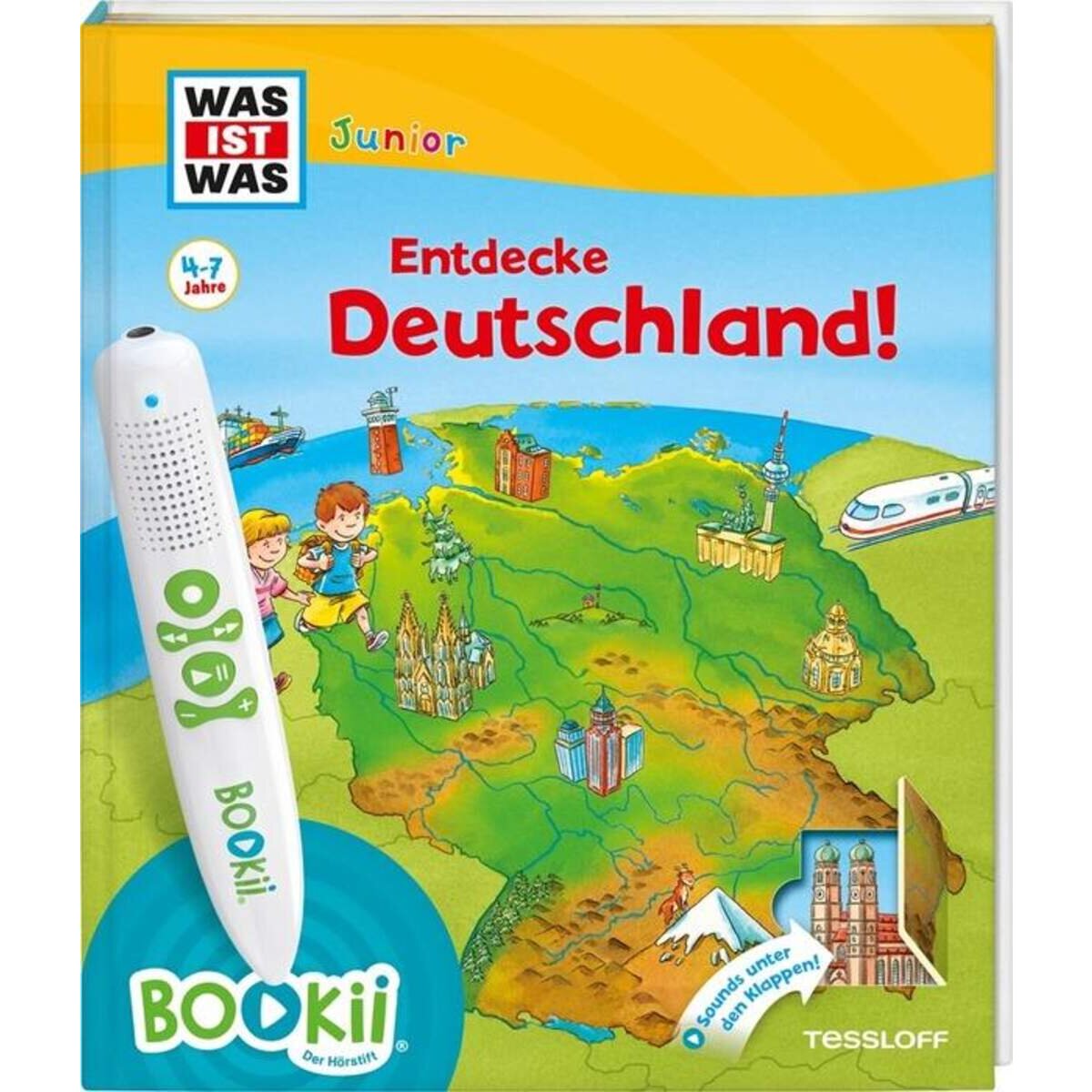 BOOKii® WAS IST WAS Junior - Entdecke Deutschland!