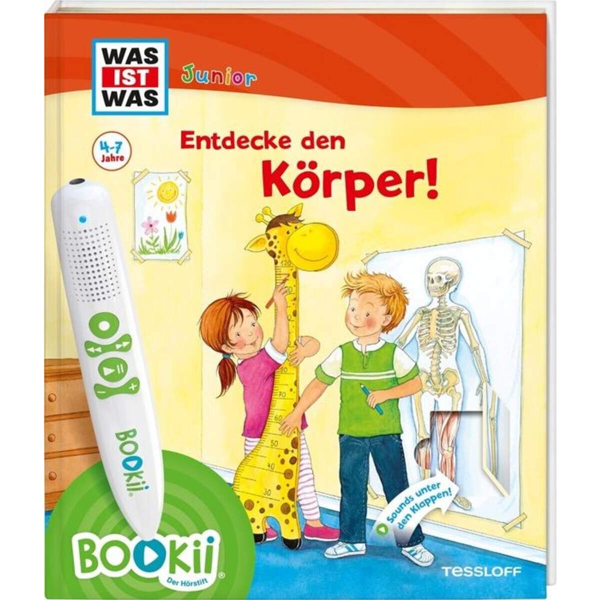 BOOKii® WAS IST WAS Junior Entdecke den Körper!