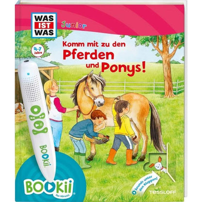 BOOKii® WAS IST WAS Junior - Komm mit zu den Pferden und Ponys!