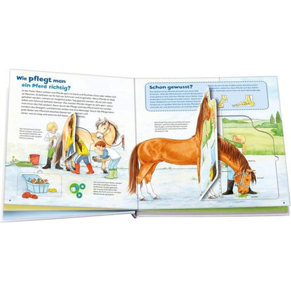 BOOKii® WAS IST WAS Junior - Komm mit zu den Pferden und Ponys!