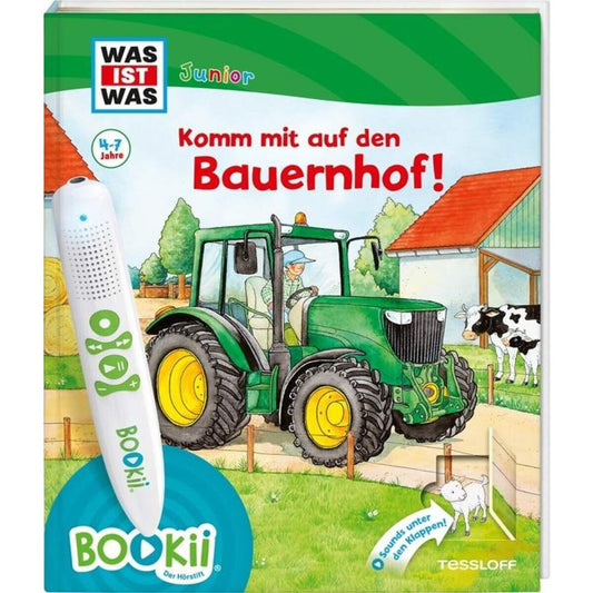 BOOKii® WAS IST WAS Junior - Komm mit auf den Bauernhof!