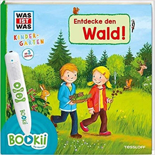 BOOKii® WAS IST WAS Kindergarten - Entdecke den Wald