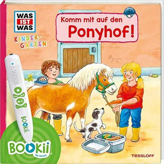 BOOKii® WAS IST WAS Kindergarten - Komm mit auf den Ponyhof