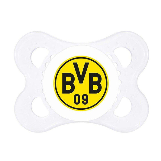 Borussia Dortmund MAM Schnuller Doppelpack, Silikon, 0-6 Monate