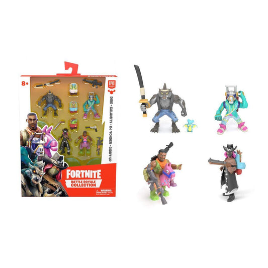 Boti Fortnite Battle Royale Collection Figuren mit Zubehör, 4er