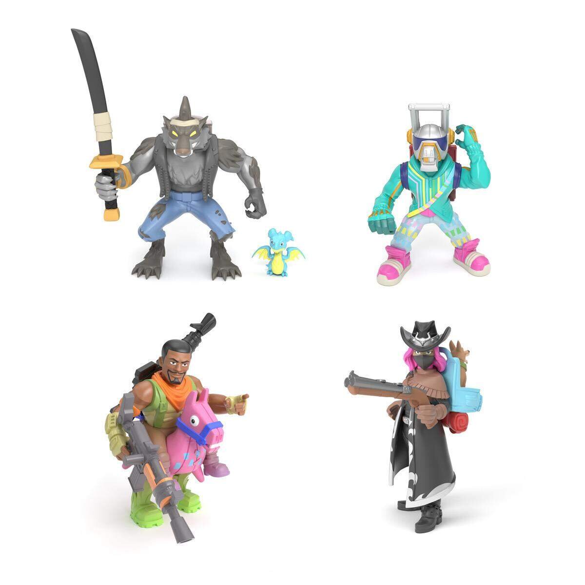 Boti Fortnite Battle Royale Collection Figuren mit Zubehör, 4er