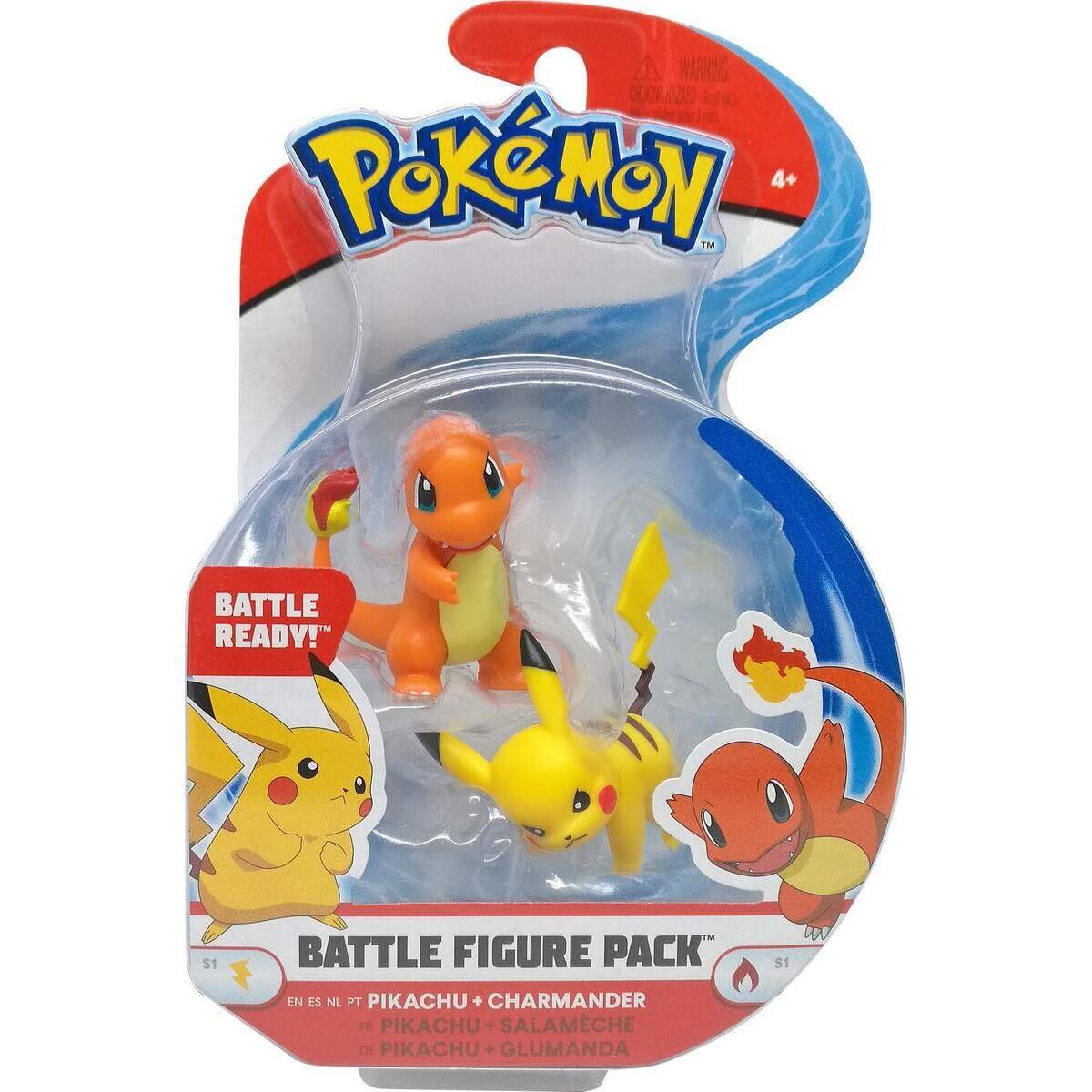 Boti Pokemon Battle Figuren Sortiment Wave 4, 1 Packung, sortiert