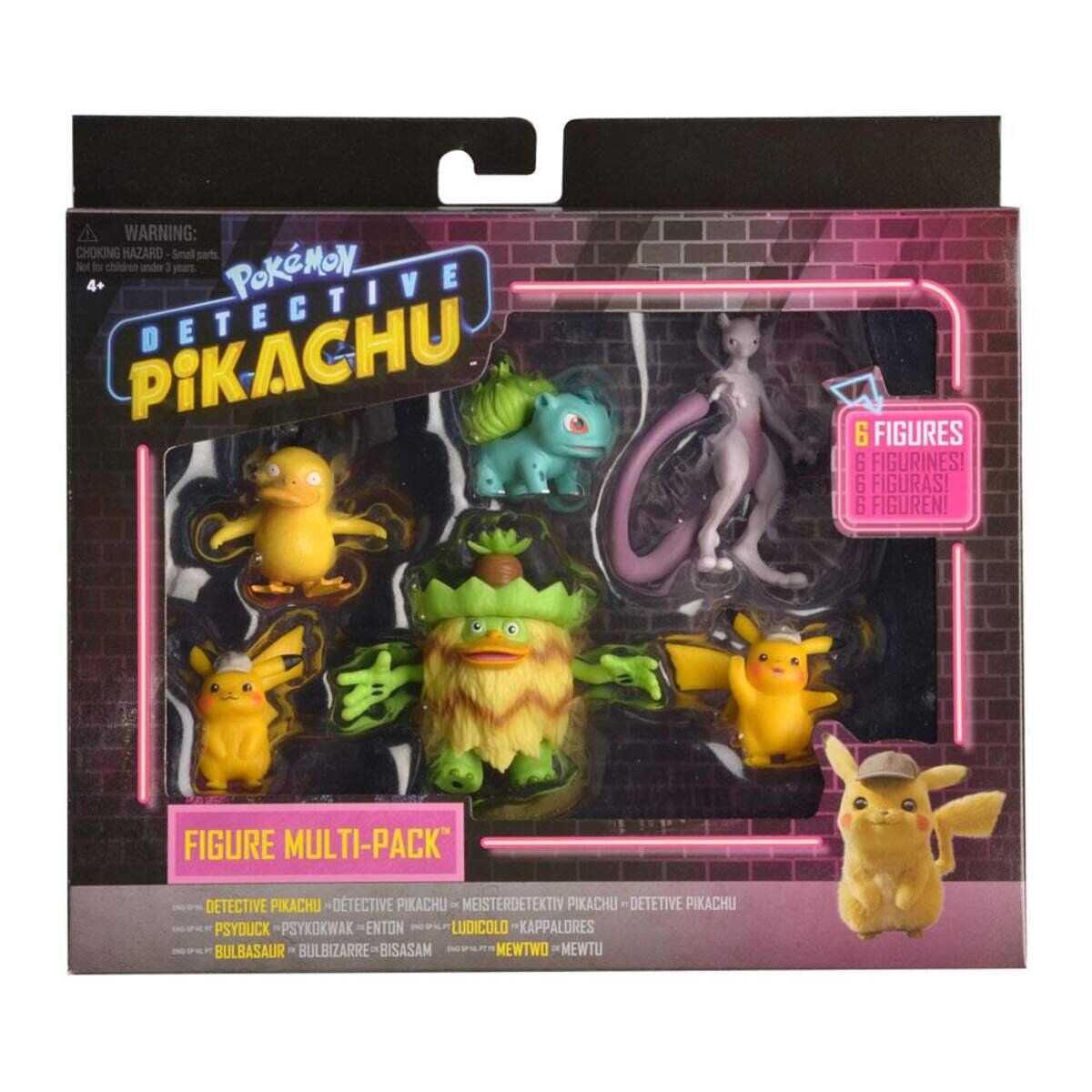 Boti Pokemon Figuren Multi Pack, 6 Figuren, je ca. 5 cm groß