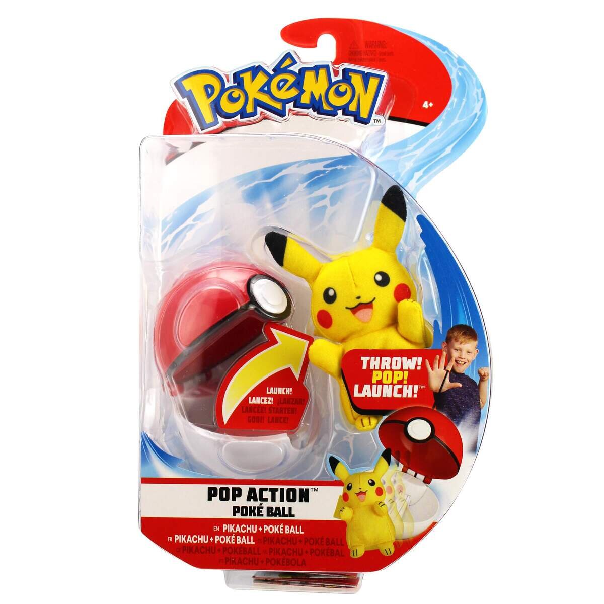 Boti Pokemon Pop Action Pikachu und Pokeball
