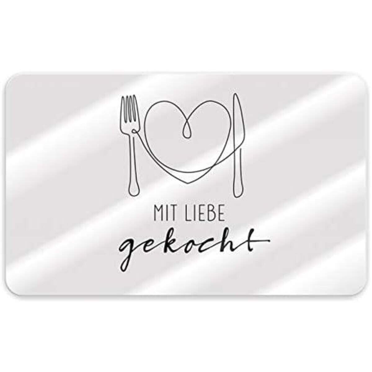 Brettchen23,5x14,5 Mit Liebe..