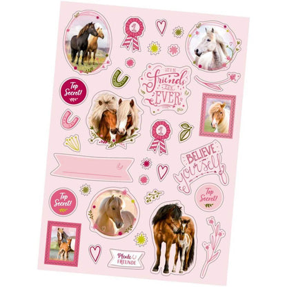 Briefpapier-Set Pferdefreunde