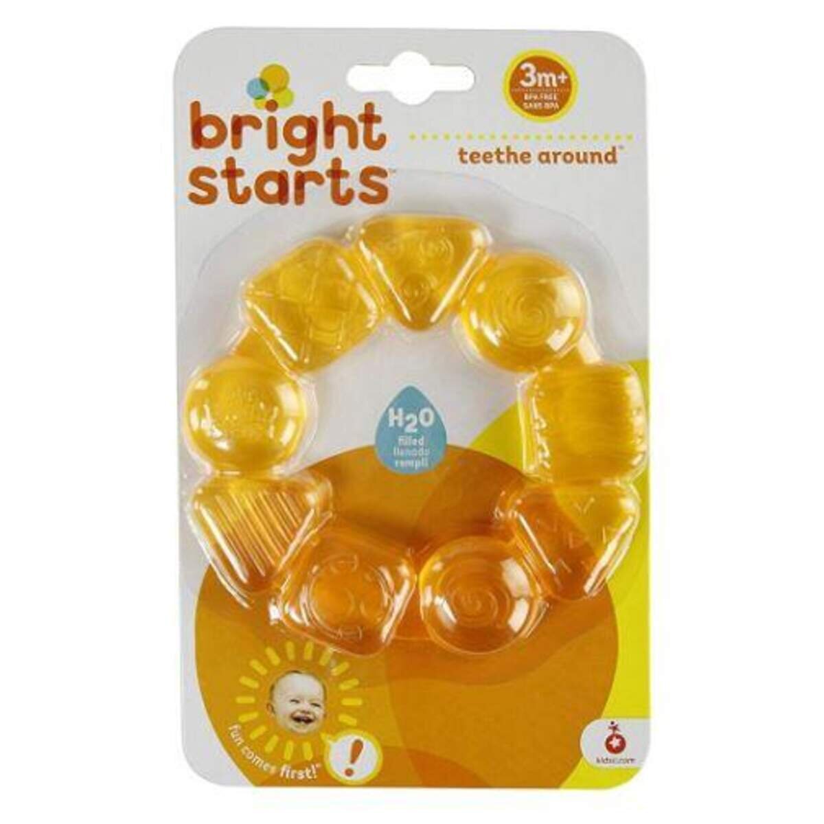 Bright Starts, kühlender Beißring, 1 Stück, farblich sortiert