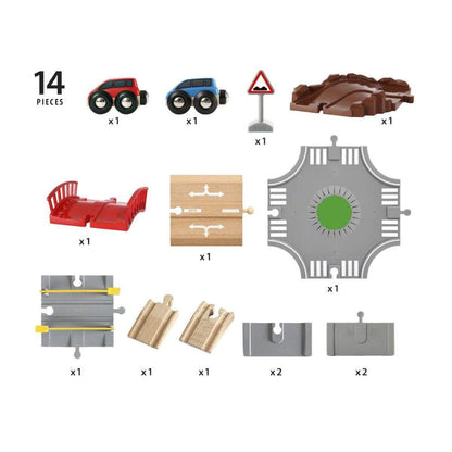 BRIO Auto-Spielset Stadt und Land