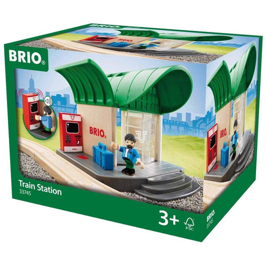 BRIO Bahnhof mit Sound, Transport Verkehr