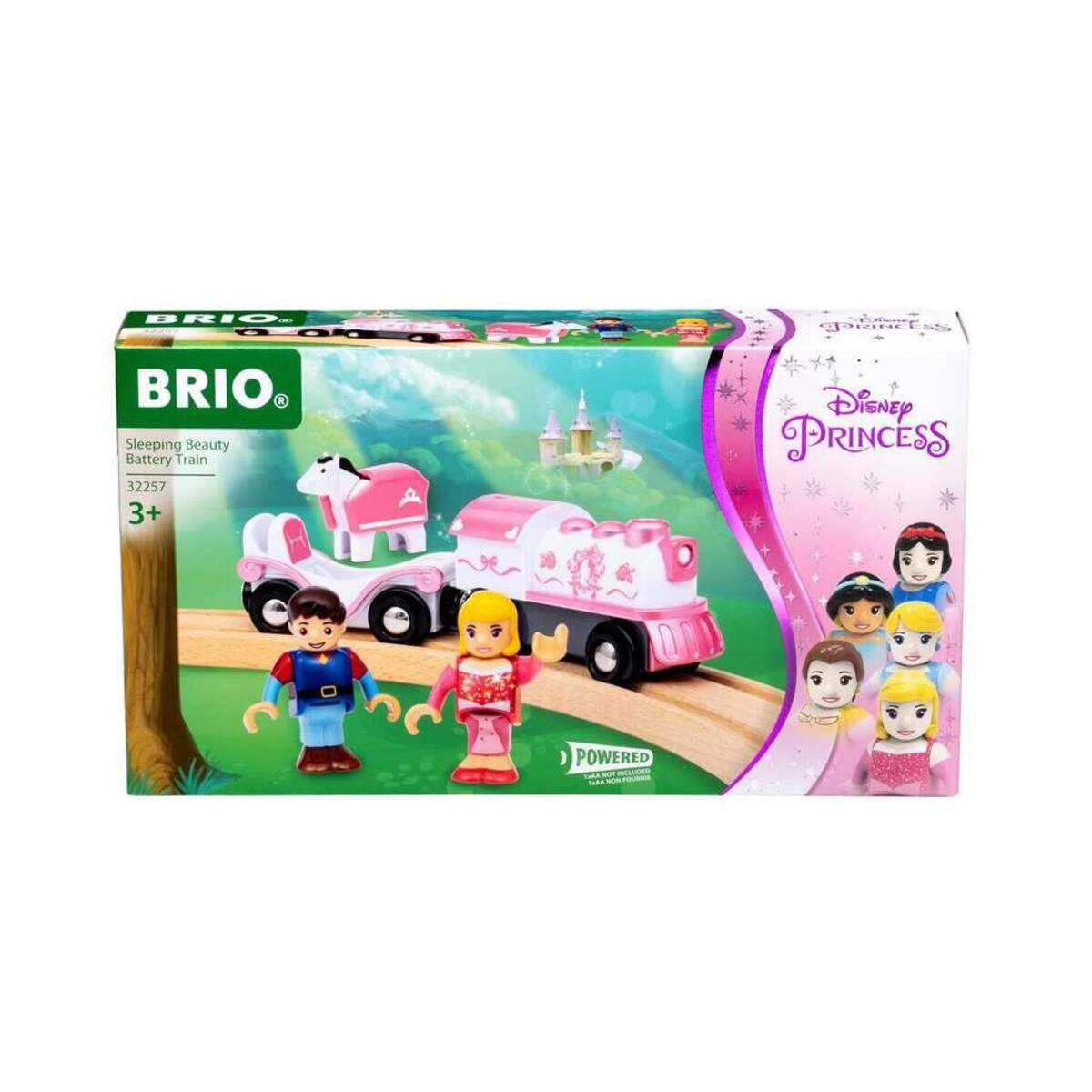 BRIO Disney Princess Dornröschen-Batterielok
