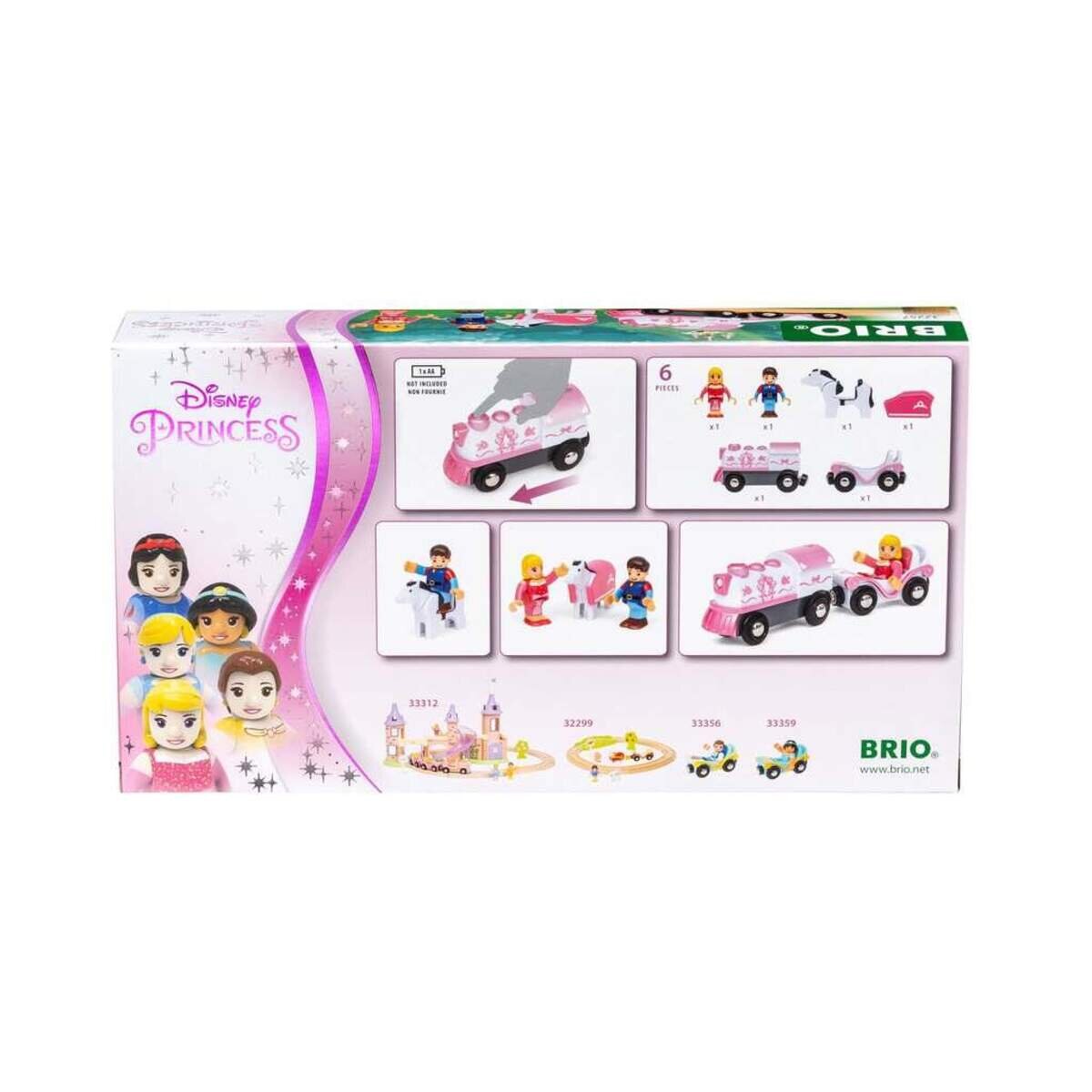 BRIO Disney Princess Dornröschen-Batterielok