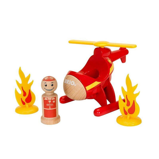 BRIO Feuerwehrhelikopter