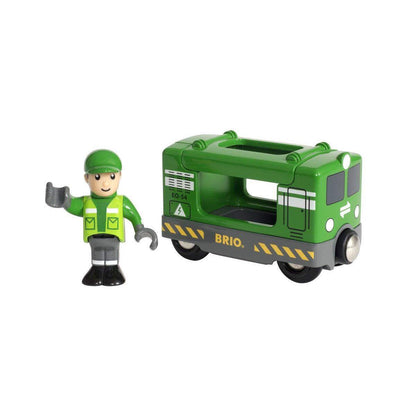 BRIO Frachtlok mit Fahrer
