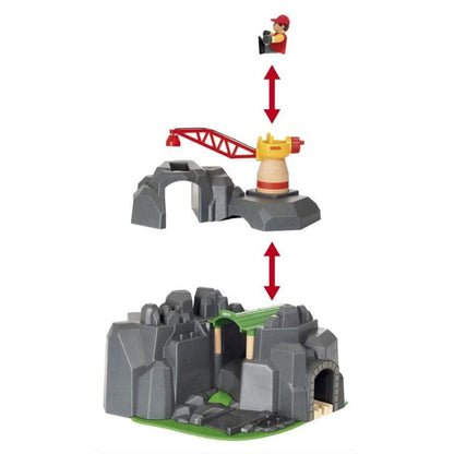 BRIO Große Goldmine mit Sound-Tunnel