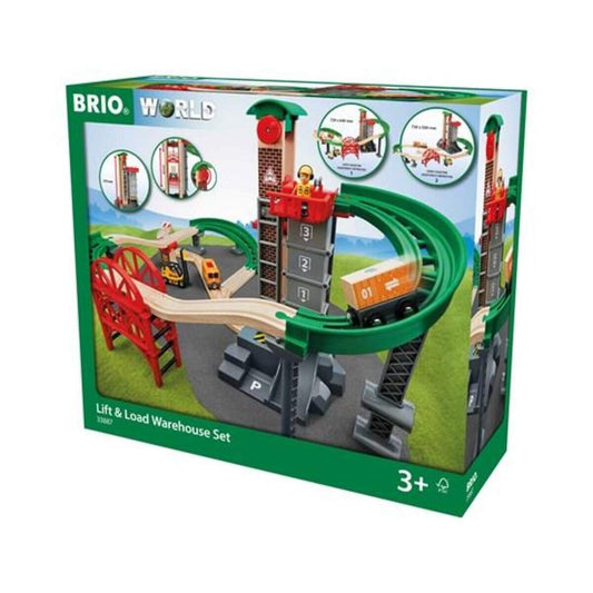 BRIO Großes Lagerhaus-Set mit Aufzug