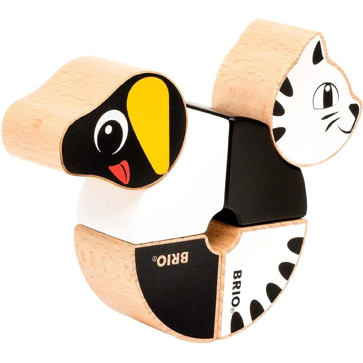 BRIO Magnet-Tiere Hund u. Katze