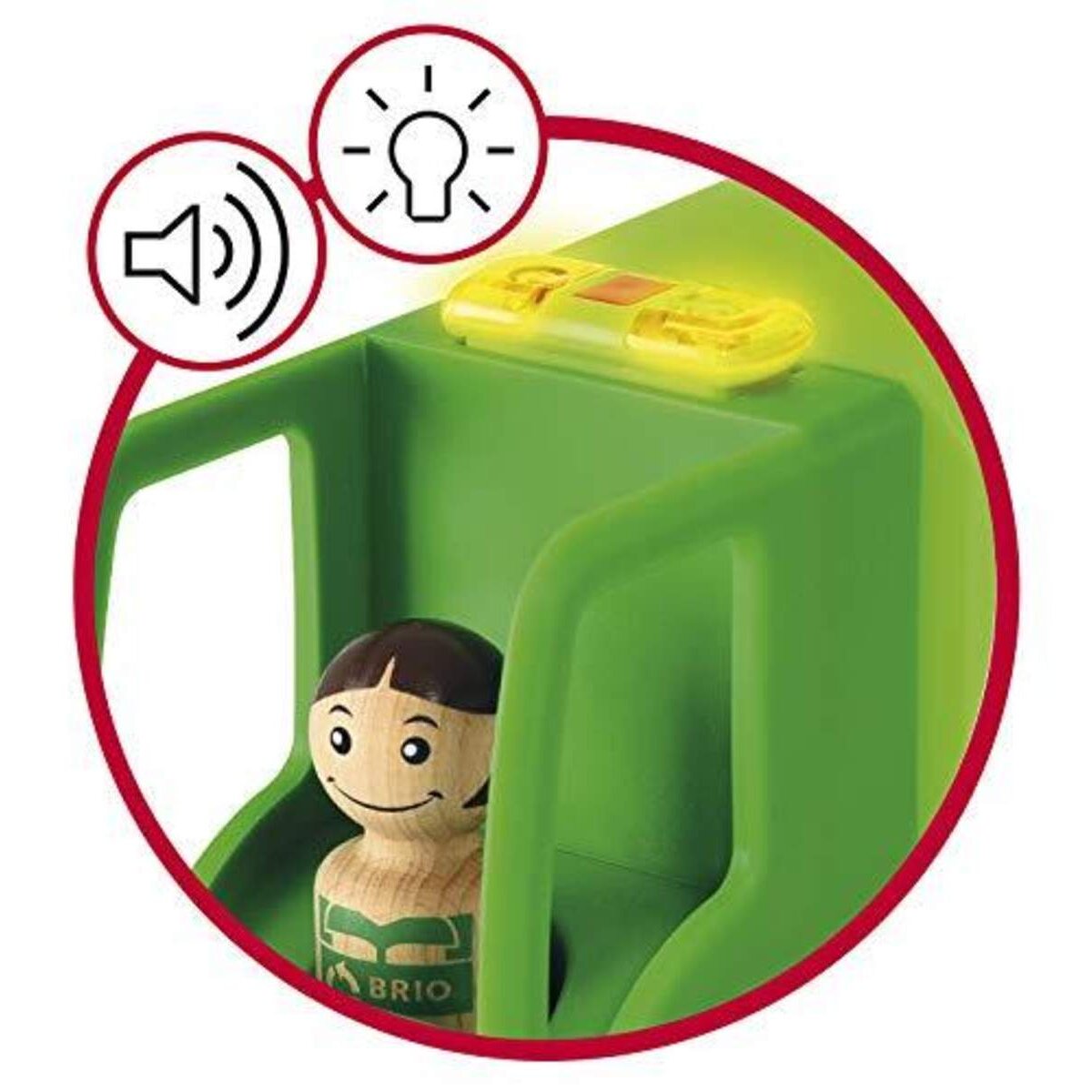BRIO Müllwagen mit Licht und Sound